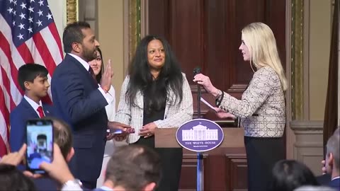 [2025-02-21] Kash Patel sworn-in as FBI Director: FULL SPEECH