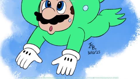 Timelapse: Frog Suit Mario