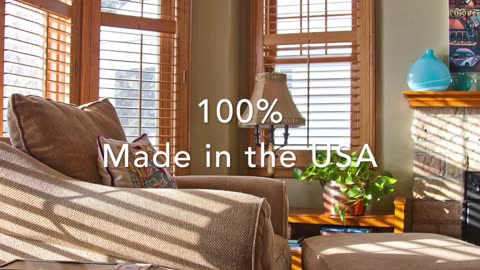 Plantation Shutters Made in the USA - Florida