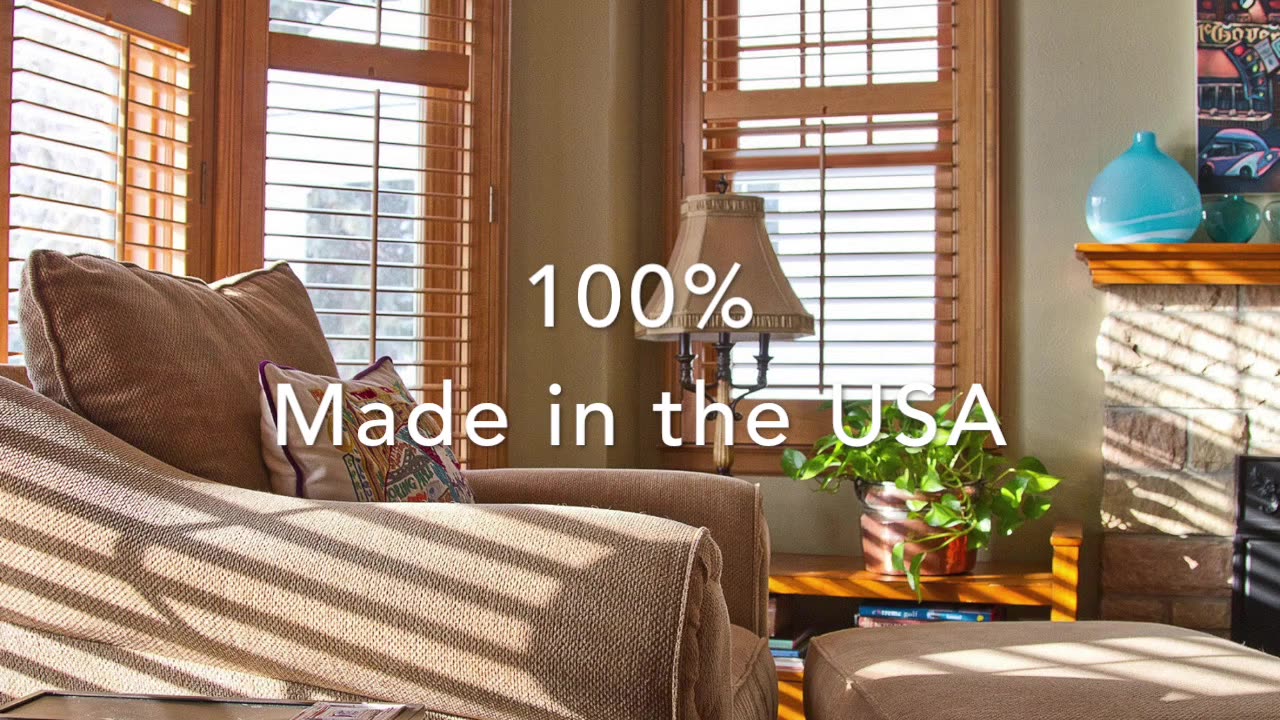 Plantation Shutters Made in the USA - Florida