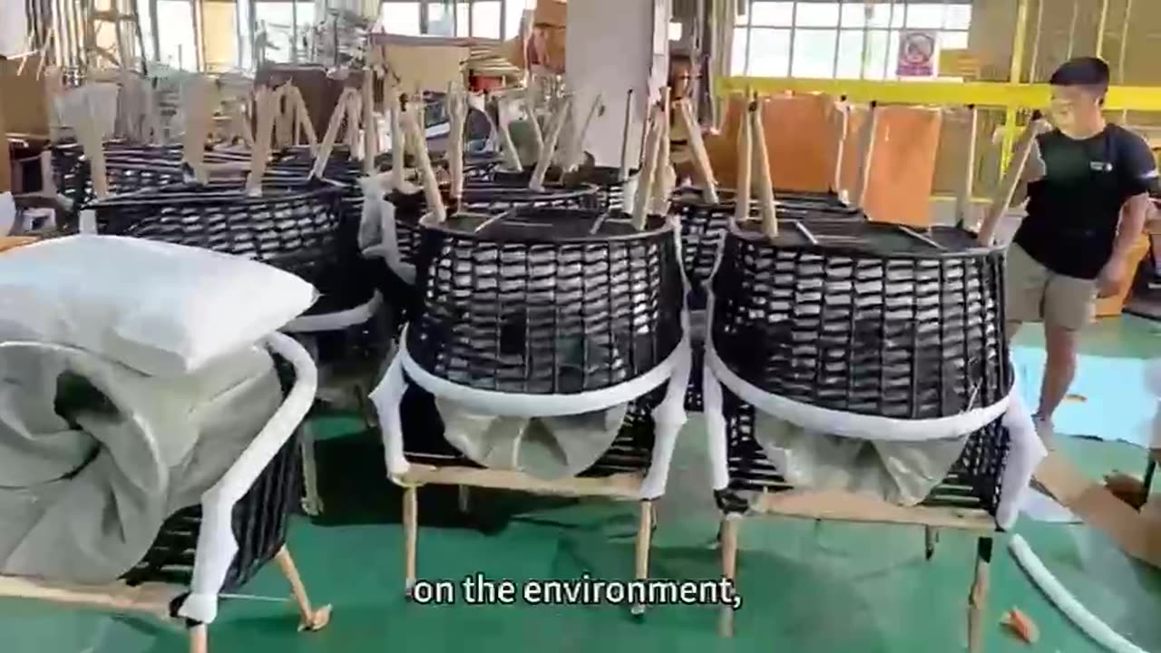 【Inside Look: Outdoor Furniture Factory Workshop.】