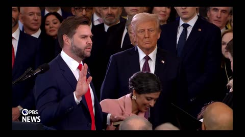 VANCE AND TRUMP TAKE THE OATH: THE MOMENT THAT CHANGED AMERICA FOREVER!