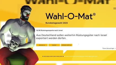 Clownie macht den Wahl-O-Mat