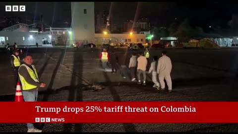 Donald Trump drops 25% tariff threat on Colombia