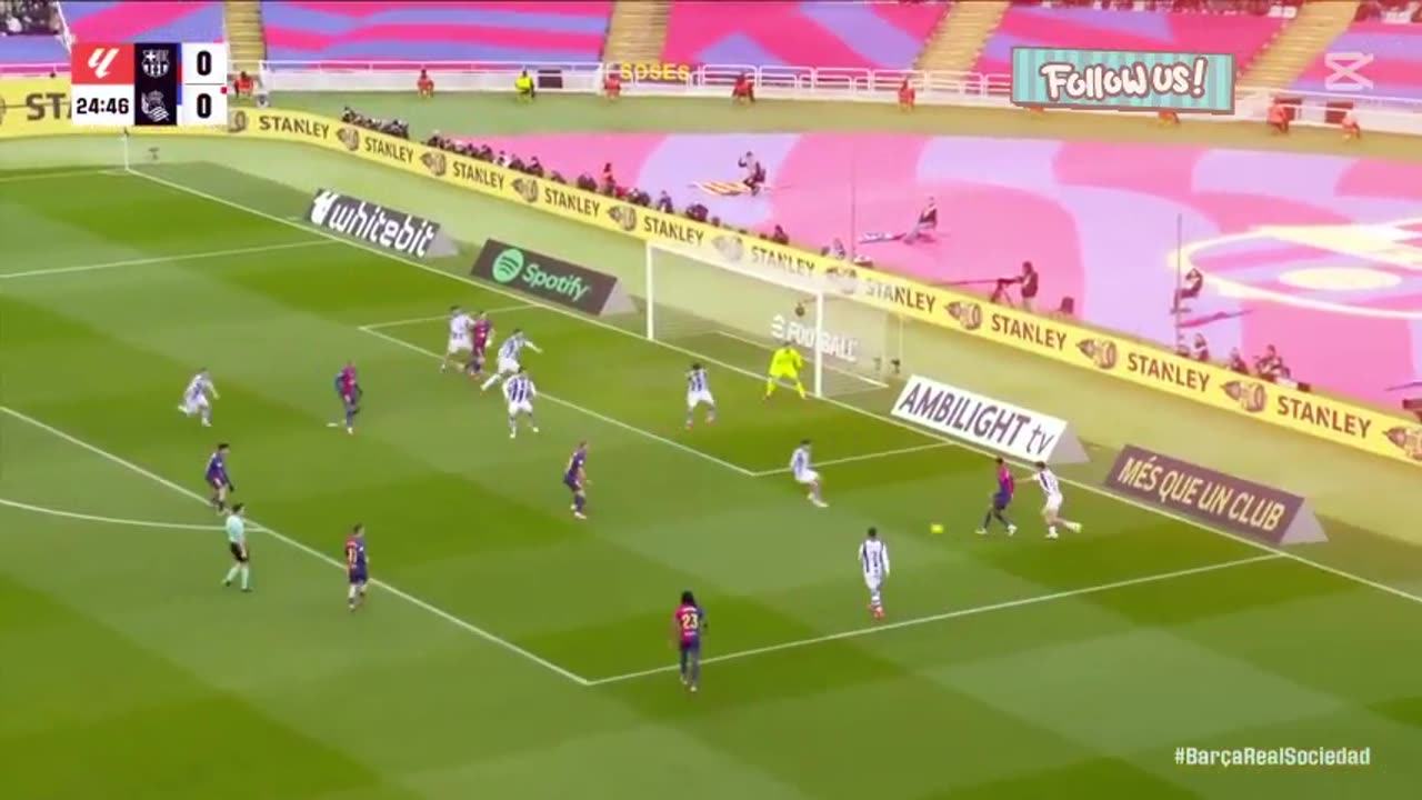 FC BARCELONA 4 - 0 REAL SOCIEDAD I HIGHLIGHTS LALIGA EA SPORTS