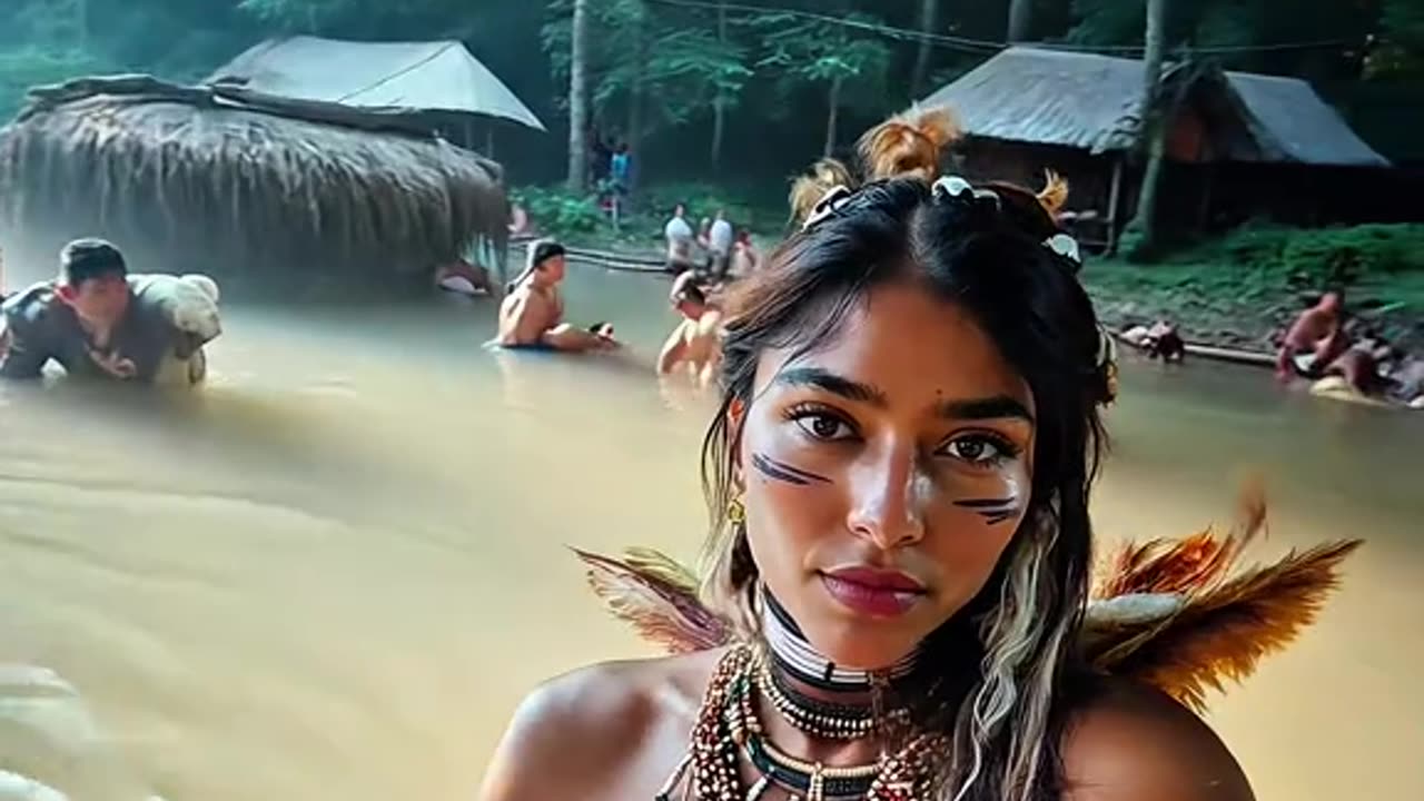 Pov: you wake up as a beautiful native american.