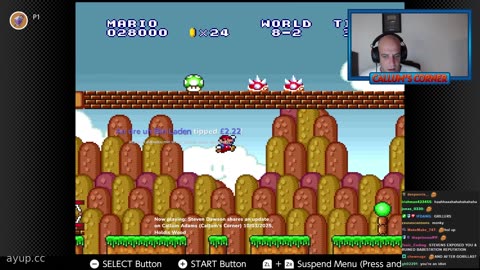 ayupcc - Callum's Corner - 10/03/25 - Monday Mario A Happy St