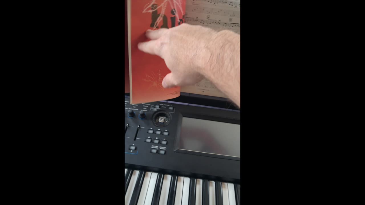 Yamaha MODX Music Rest