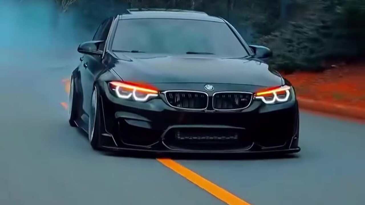 BMW drifting