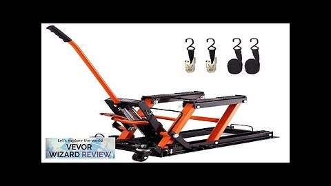 VEVOR Steel Hydraulic Motorcycle Jack Stand 1500 LBS ATV Scissor Lift Jack Review