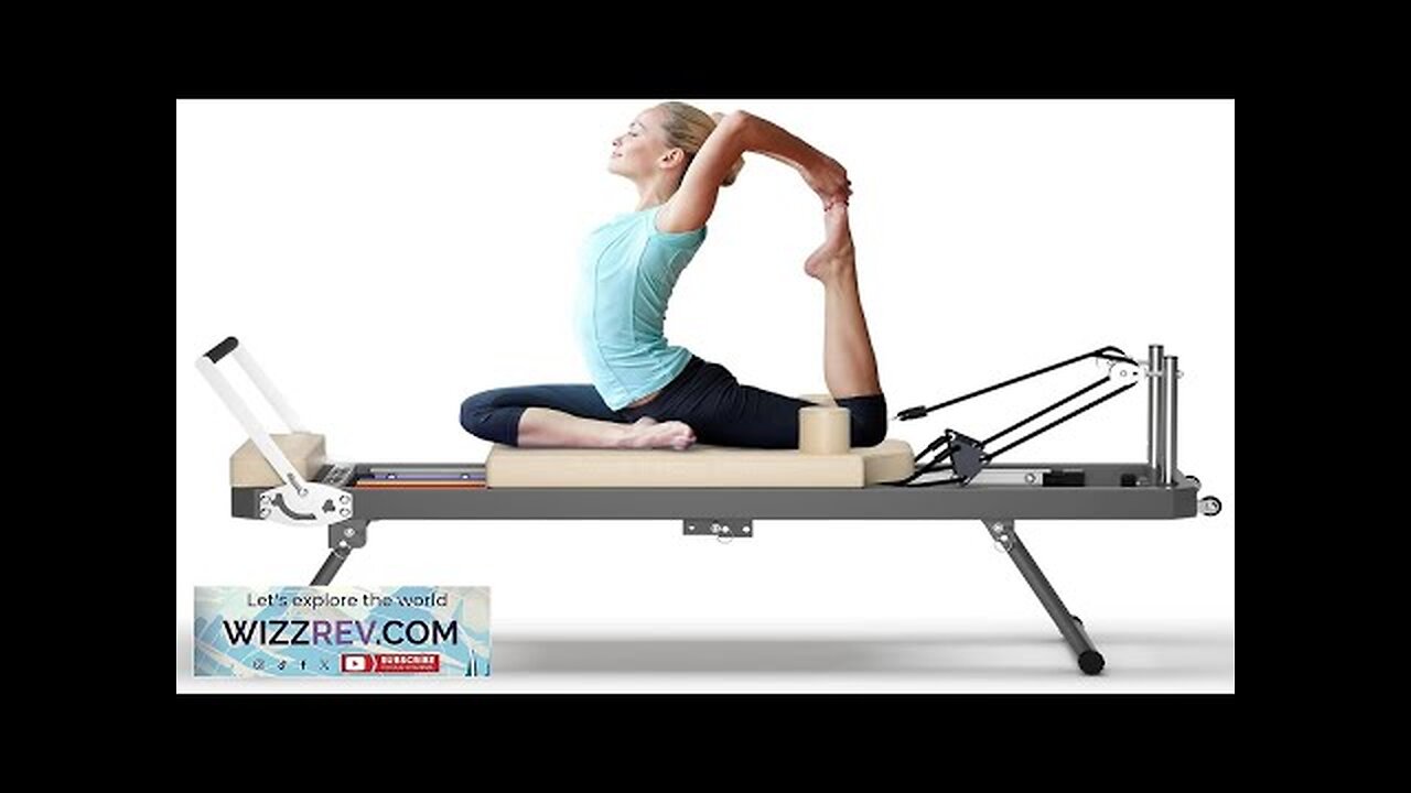 Pilates Reformer Foldable Pilates Equipment for Home Use and Gym Workout Review