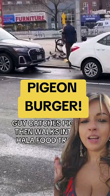 Pigeon Burger? #iykyk #pigeon #2025 #burger #burgers #fast food