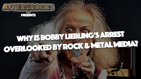 Why is Bobby Liebling’s Arrest Overlooked by the Rock & Metal Media? (Commercial Free)