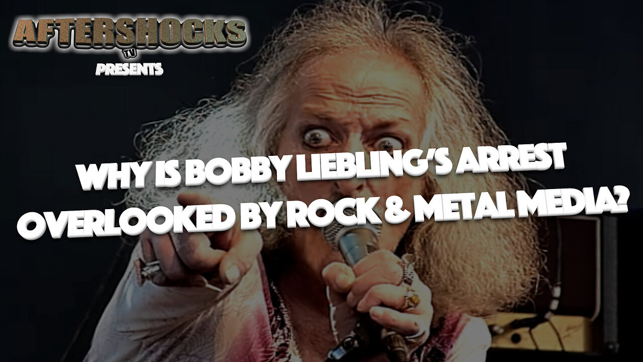 Why is Bobby Liebling’s Arrest Overlooked by the Rock & Metal Media? (Commercial Free)