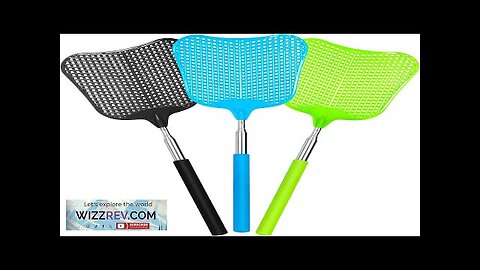 Telescopic Fly Swatter Begonia Fly Swatter for Indoors Plastic Flyswatter Heavy Duty Review