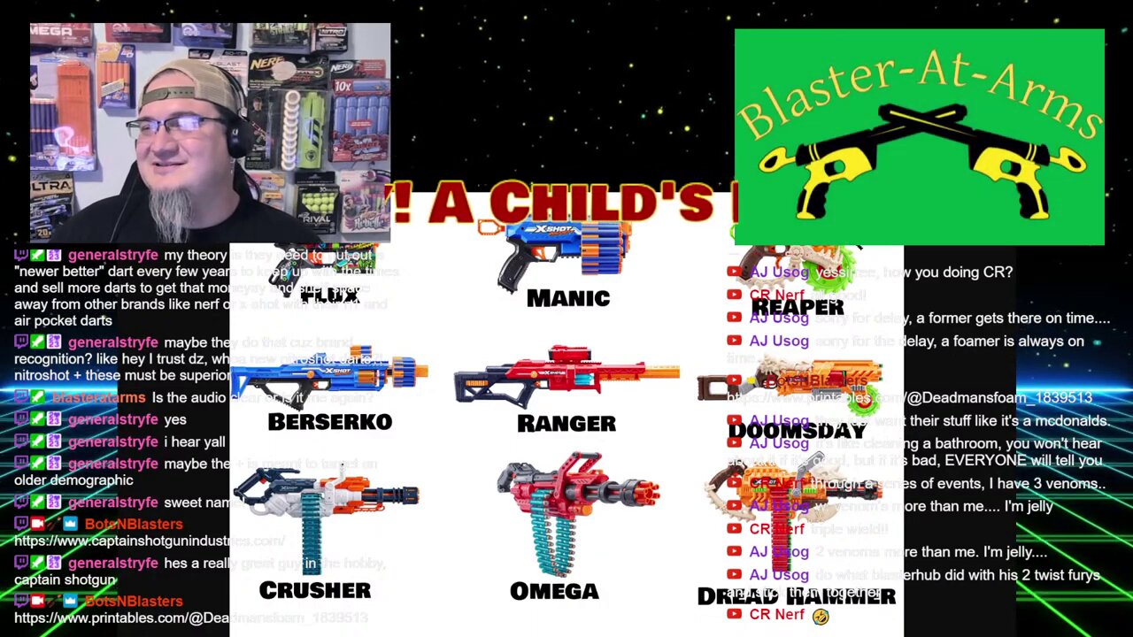 Foam After Dark - Episode 69 - X-shot is still giving us handmedown blasters