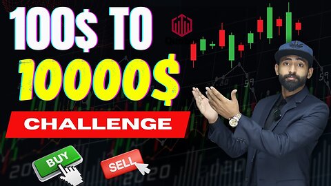 100$ to 10000$ Challenge in Quotex with Money Management