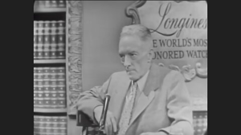 Longines Chronoscope With Admiral Richard E. Byrd