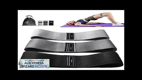 Fabric Resistance Hip Booty Bands Glute Thigh Elastic Workout Bands Squat Circle Review