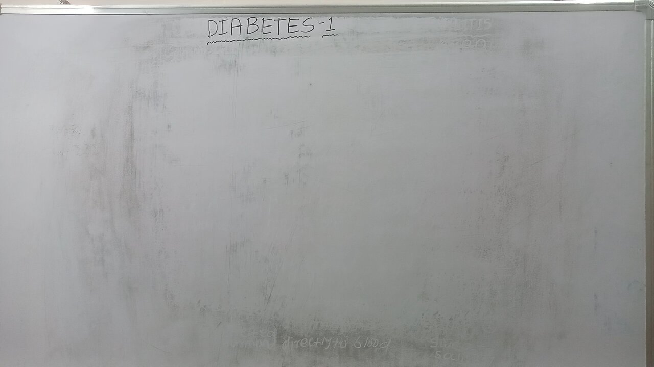 DIABETES PART -1