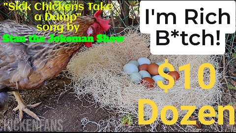 "Jumpin' Eggs" song w/lyrics by Stan the Jokeman Go Beat Yourself Chicken Ass MAGA