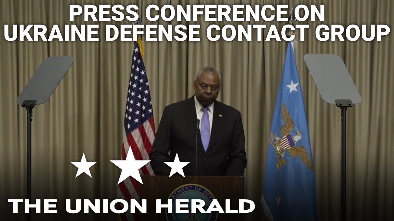 Defense Secretary Austin Holds a Press Conference on the Ukraine Defense Contact Group