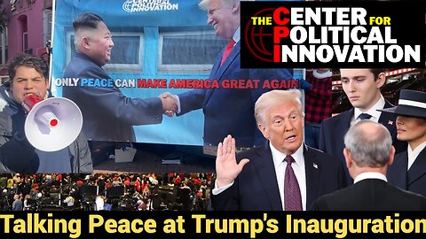 Talking Peace at Trump's Inauguration