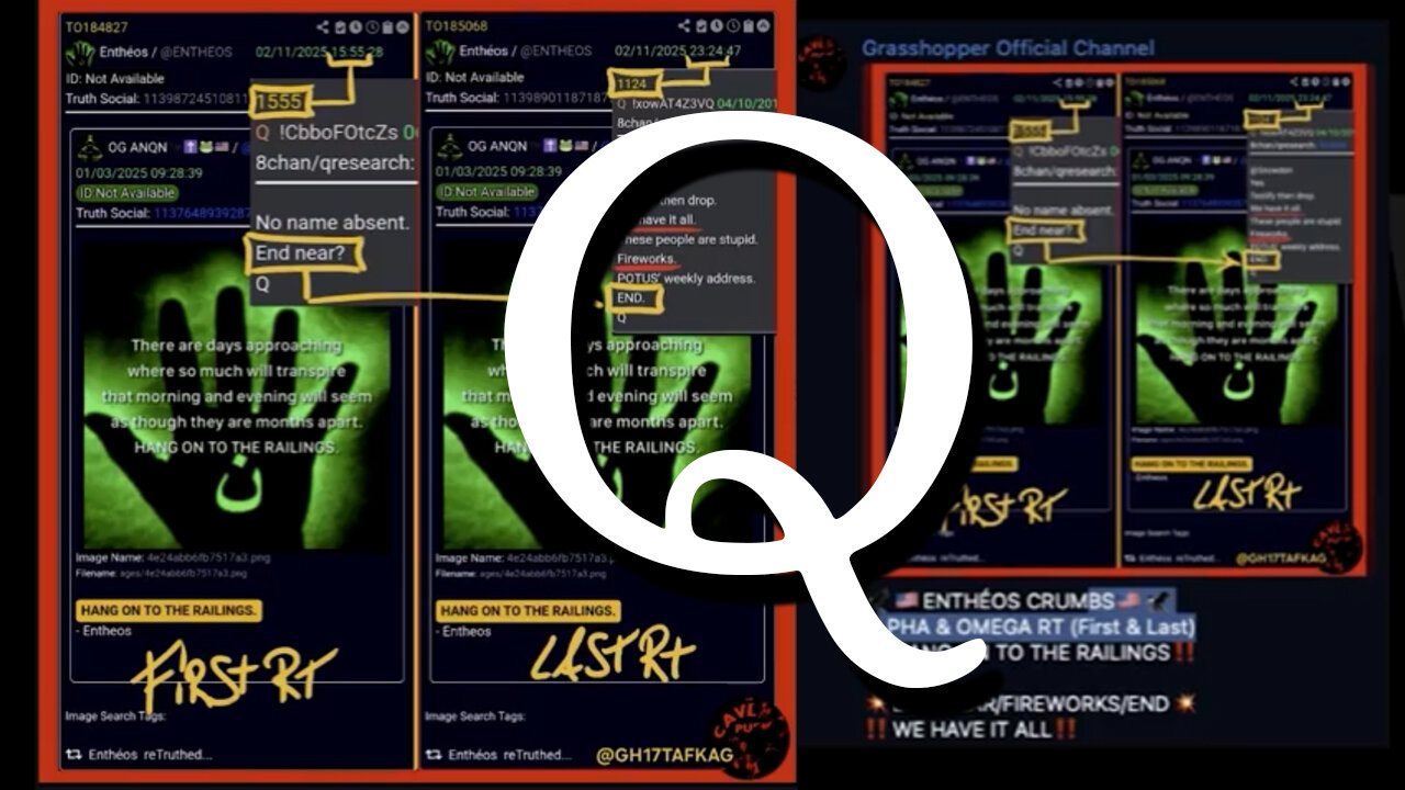 Q Post 2.15.2Q25 - We HAVE IT ALL! We CAUGHT THEM ALL, They have "SOME" Control