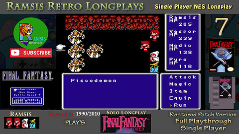 Final Fantasy Restored + (NES) | Mystic Key Locations | Episode #7