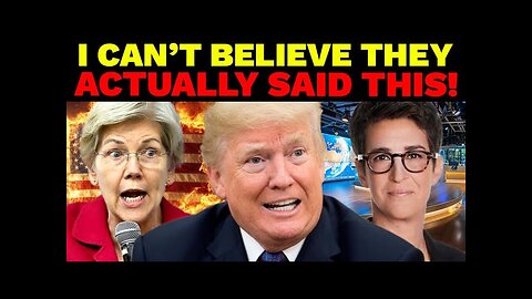 Elizabeth Warren & Rachel Maddow JUST said the UNTHINKABLE about Trump! - 3/5/25