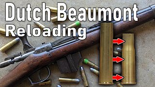 Dutch Model 1871/88 Beaumont Reloading