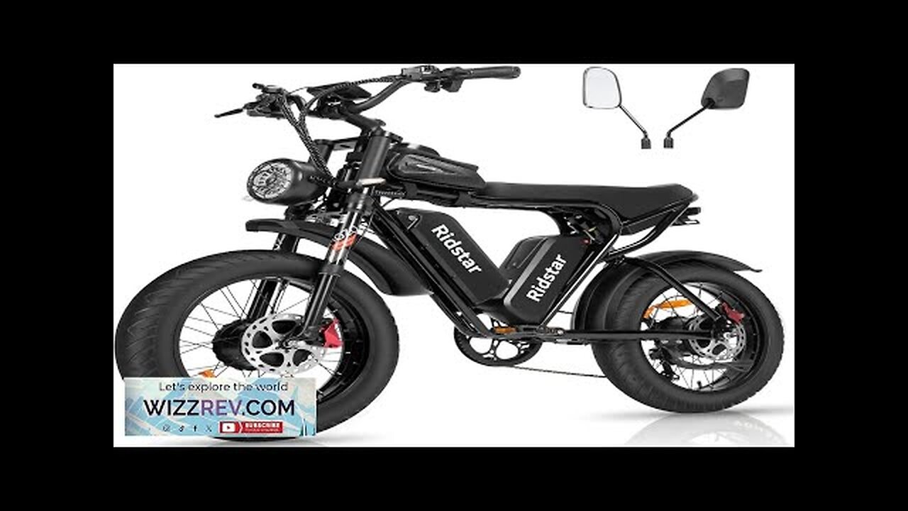 Electric Bike for Adults 1000/2000W 25/30/37MPH48V-52V 20AH40AH Battery Max 50-180 Review