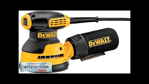 DEWALT Orbital Sander Kit 5 inch 3 amp Corded 12000 OPM (DWE6421K) Review