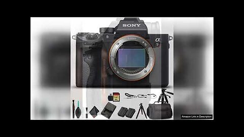 Sony Alpha a7R III Mirrorless Camera ILCE7RM3/B with Soft Bag Tripod Additional Review