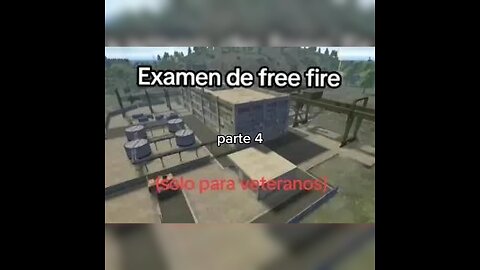 Examen de Free Fire 💀 para veteranos 💀