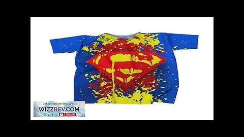 Superman Super Cool Signature Design Full Print T-Shirt Review