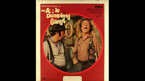 The Apple Dumpling Gang (1975) Sealed CED Videodisc Unwrapping