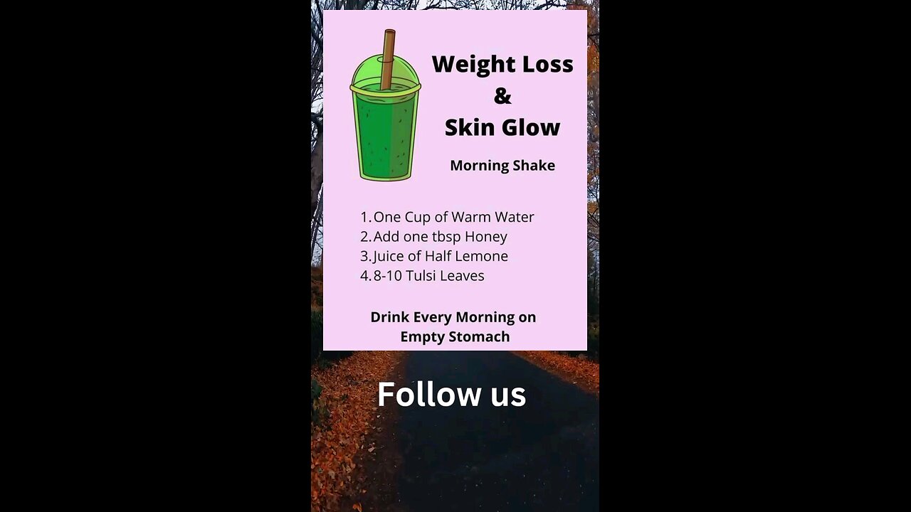 Weight loss and skin glow morning shake