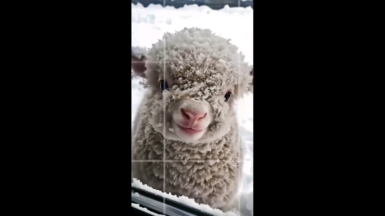 Baby sheep Smile