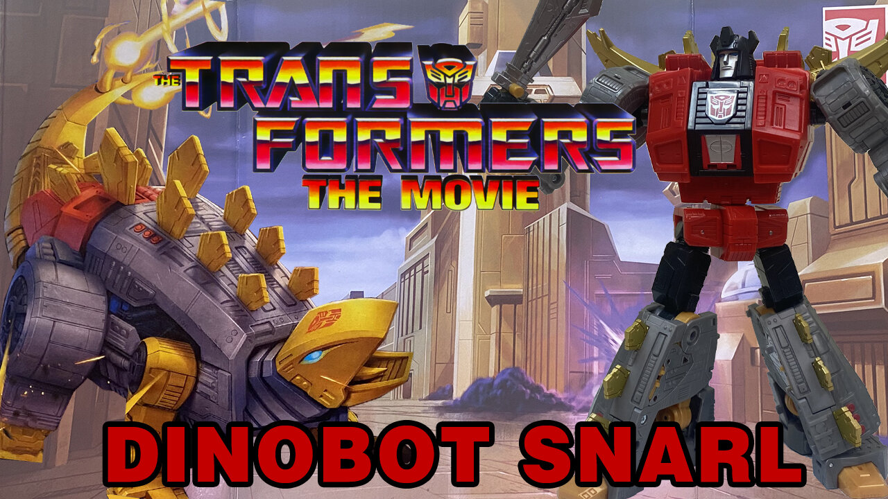 Dinobot Snarl - The Transformers the Movie Studio Series - Unboxing & Review