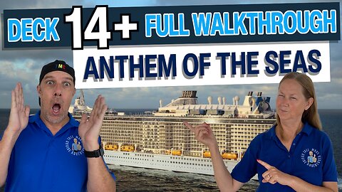 Anthem Of The Seas Public Deck 14+ | Tall Man's Cruise Adventures