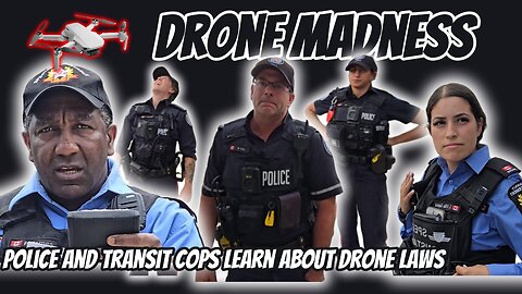"You are committing an offence sire" - Police Called on Hawkeye the Drone and Photographers