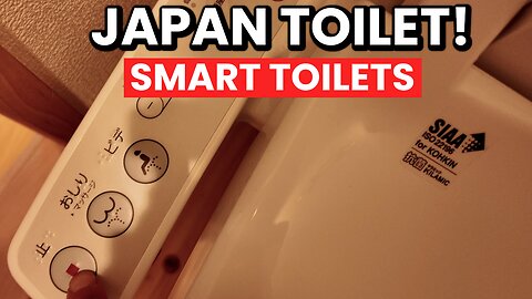 HIGH-TECH Japanese Toilet! (Smart Toilet) 🇯🇵