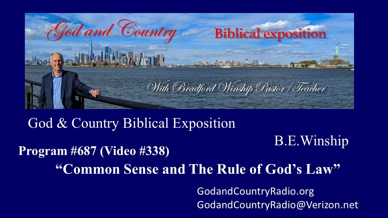 338 - Common Sense & God's Law