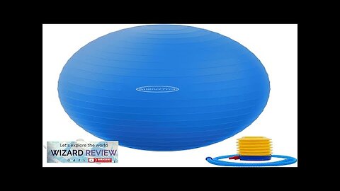 Signature Fitness Anti-Burst and Slip Resistant Exercise Ball Yoga Ball Fitness Ball Review