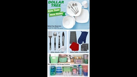 Dollar Tree Finds Jan 1-18