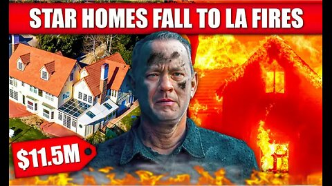 The celeb mansions burned to ash as 130k flee LA fire 'apocalypse' ripping through Hollywood hills