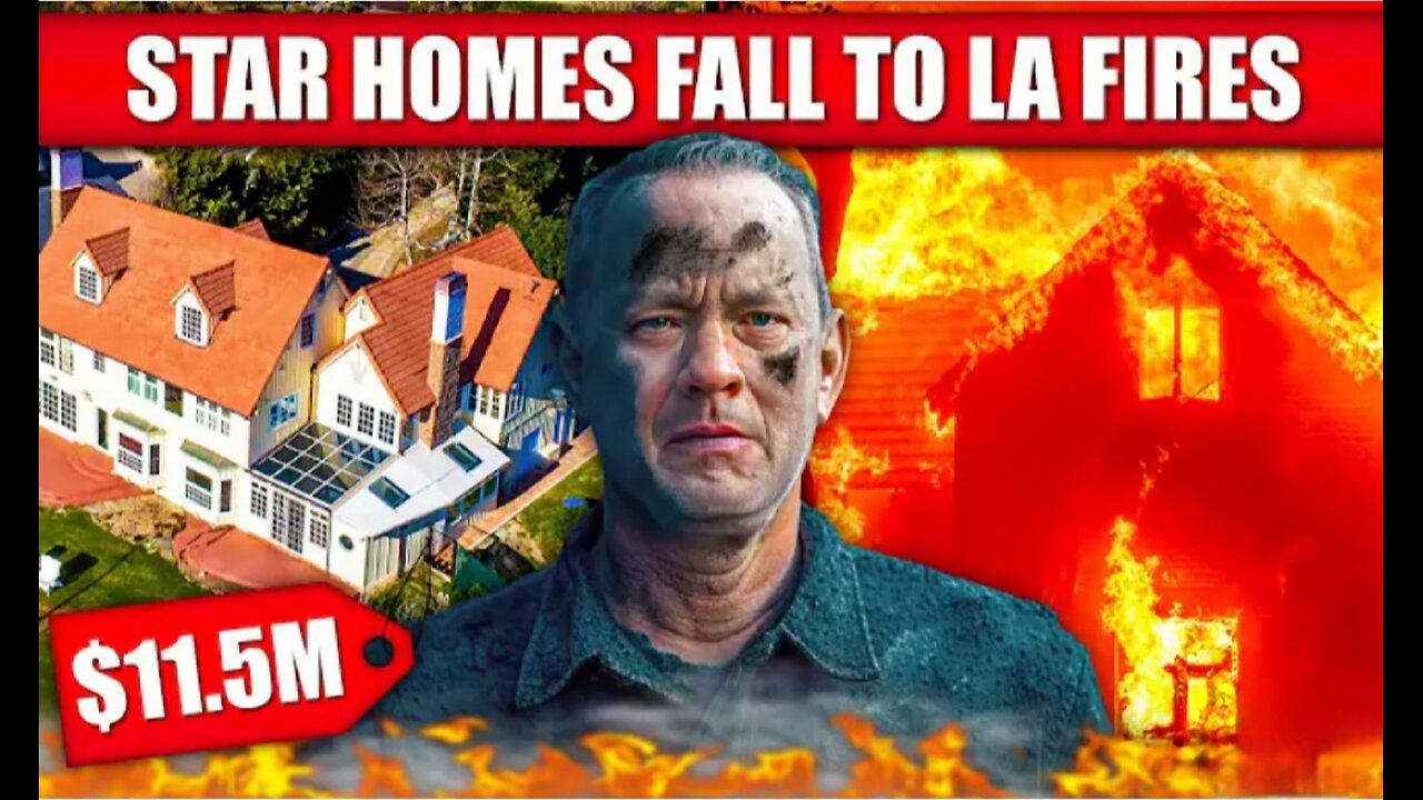 The celeb mansions burned to ash as 130k flee LA fire 'apocalypse' ripping through Hollywood hills