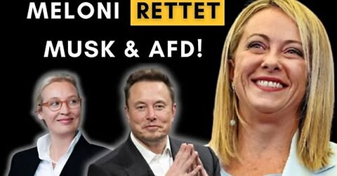 Meloni zerstört linken Journalisten, der Musk & AfD kritisiert