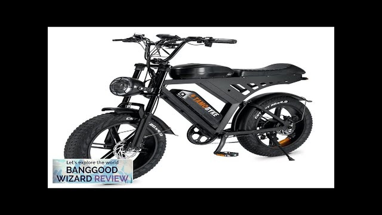 USA DIRECT QMWHELL V30 Electric Bike 48V 15Ah*2 Dual Battery 500W(Peak 750W) Review